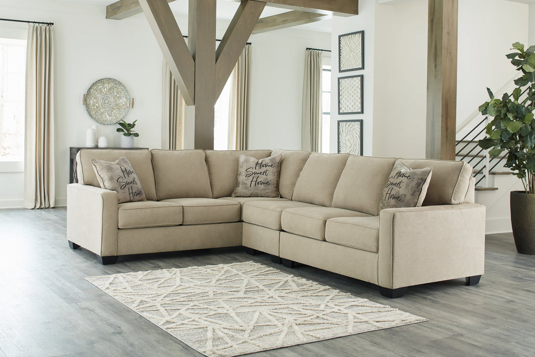 Lucina Sectional - Furniture 4 Less (Jacksonville, NC)