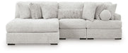 Cuddle Plush Sectional with Chaise - Furniture 4 Less (Jacksonville, NC)