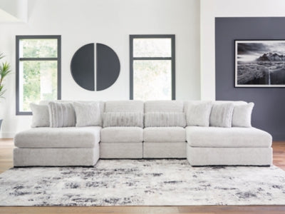 Cuddle Plush Sectional with Chaise - Furniture 4 Less (Jacksonville, NC)