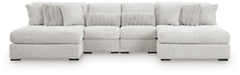 Cuddle Plush Sectional with Chaise - Furniture 4 Less (Jacksonville, NC)