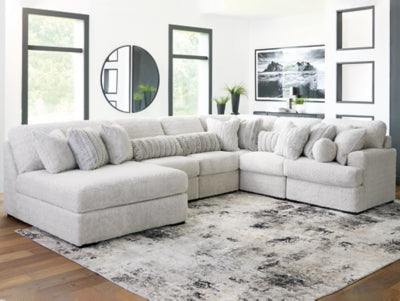 Cuddle Plush Sectional with Chaise - Furniture 4 Less (Jacksonville, NC)