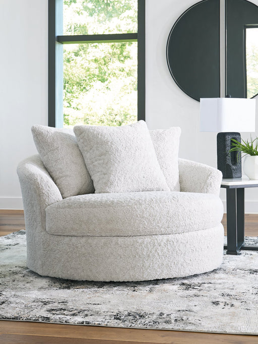 Cuddle Plush Oversized Swivel Accent Chair - Furniture 4 Less (Jacksonville, NC)