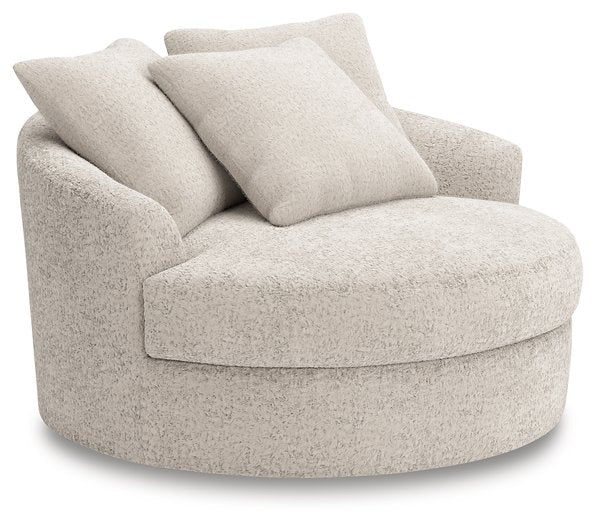 Cuddle Plush Oversized Swivel Accent Chair - Furniture 4 Less (Jacksonville, NC)