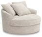 Cuddle Plush Oversized Swivel Accent Chair - Furniture 4 Less (Jacksonville, NC)