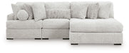 Cuddle Plush Sectional with Chaise - Furniture 4 Less (Jacksonville, NC)