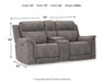 Next-Gen DuraPella Power Reclining Loveseat with Console - Furniture 4 Less (Jacksonville, NC)