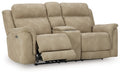Next-Gen DuraPella Power Reclining Loveseat with Console - Furniture 4 Less (Jacksonville, NC)