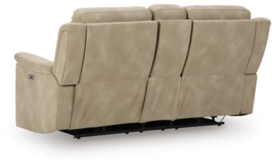 Next-Gen DuraPella Power Reclining Loveseat with Console - Furniture 4 Less (Jacksonville, NC)