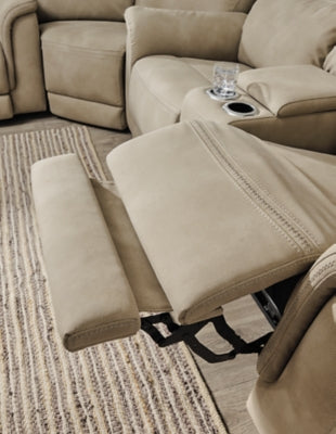 Next-Gen DuraPella Power Reclining Loveseat with Console - Furniture 4 Less (Jacksonville, NC)