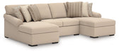 LadyMae Sectional with Chaise - Furniture 4 Less (Jacksonville, NC)