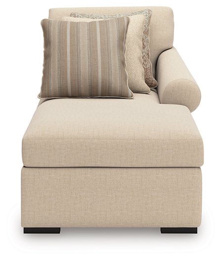 LadyMae Sectional with Chaise - Furniture 4 Less (Jacksonville, NC)