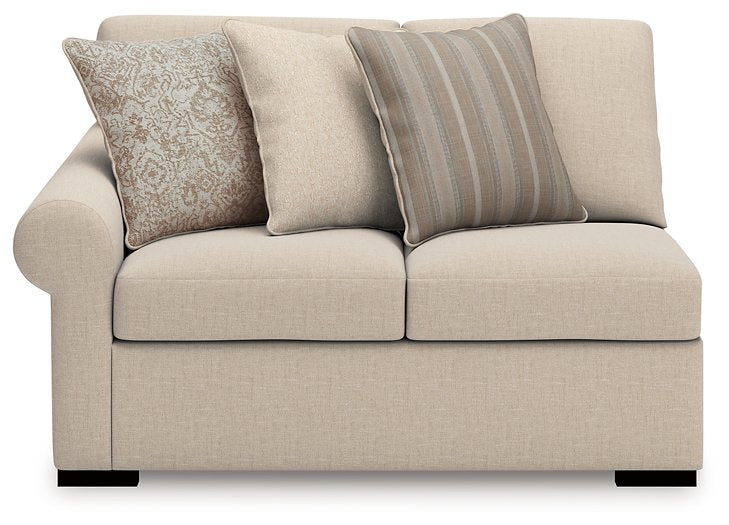 LadyMae Sectional with Chaise - Furniture 4 Less (Jacksonville, NC)