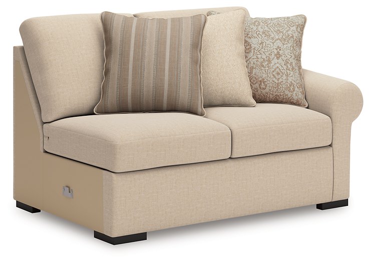 LadyMae Sectional with Chaise - Furniture 4 Less (Jacksonville, NC)