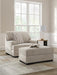 High Profile Chair & Ottoman Living Room Set - Furniture 4 Less (Jacksonville, NC)