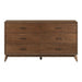 Century Modern 6 Drawer Dresser - Furniture 4 Less (Jacksonville, NC)