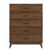 Century Modern 5 Drawer Chest - Furniture 4 Less (Jacksonville, NC)