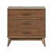 Century Modern Nightstand w/ Charging Station - Furniture 4 Less (Jacksonville, NC)