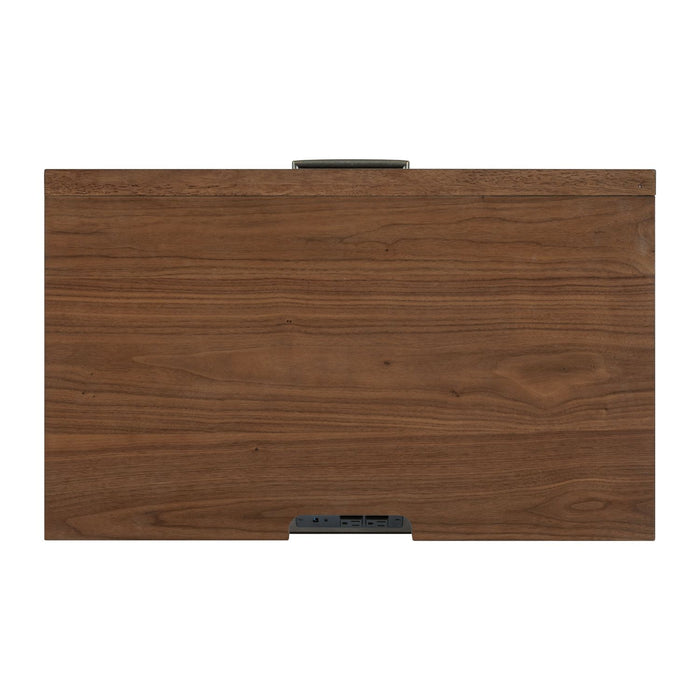 Century Modern Nightstand w/ Charging Station - Furniture 4 Less (Jacksonville, NC)