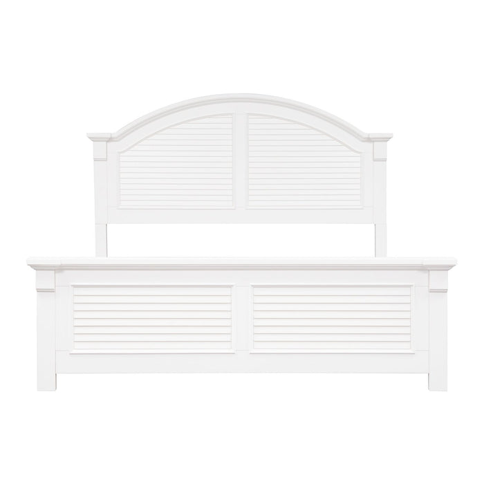 Summer House I King Panel Bed, Dresser & Mirror, Night Stand - Furniture 4 Less (Jacksonville, NC)