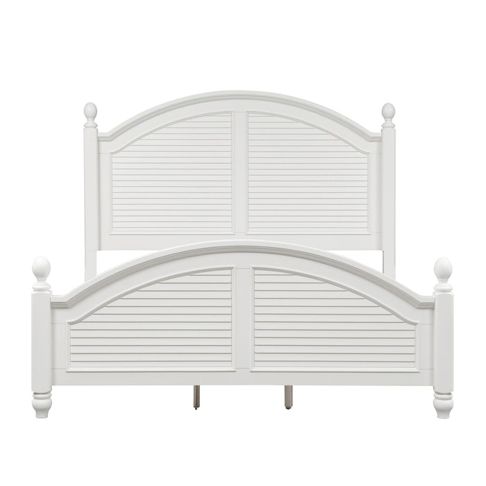 Summer House I King Poster Bed, Dresser & Mirror, Chest - Furniture 4 Less (Jacksonville, NC)