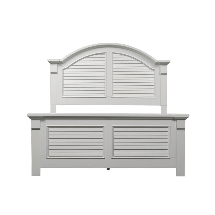 Summer House I Queen Panel Bed - Furniture 4 Less (Jacksonville, NC)