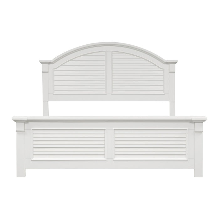 Summer House I Queen Panel Bed, Dresser & Mirror, Chest - Furniture 4 Less (Jacksonville, NC)