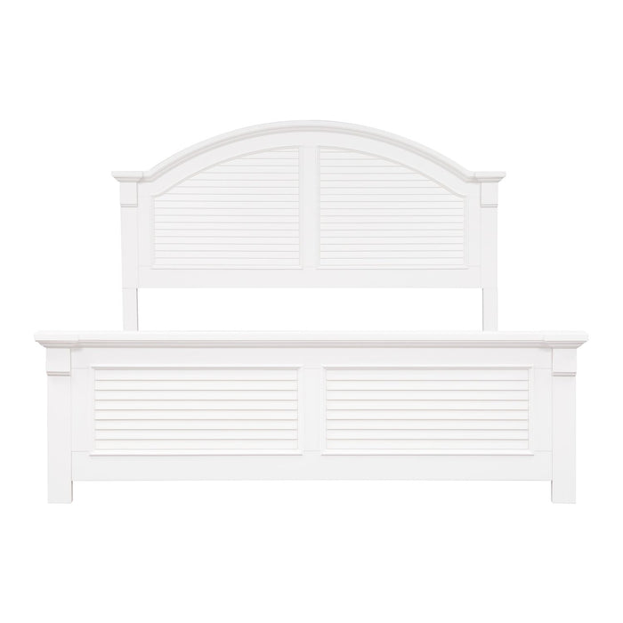 Summer House I Queen Panel Bed, Dresser & Mirror, Night Stand - Furniture 4 Less (Jacksonville, NC)