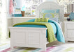 Liberty Furniture Summer House Full Panel Bed in Oyster White - Furniture 4 Less (Jacksonville, NC)