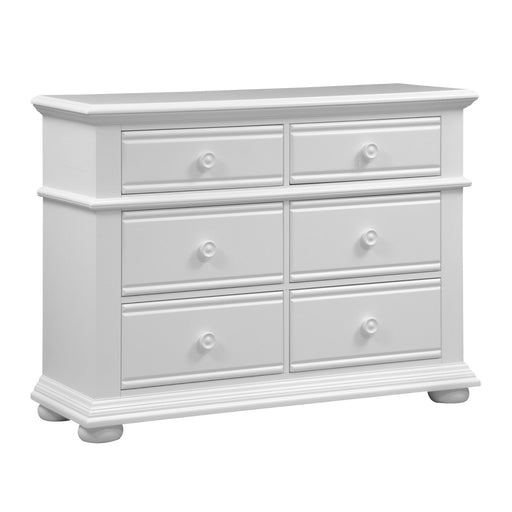Summer House 6 Drawer Dresser in Oyster White - Furniture 4 Less (Jacksonville, NC)