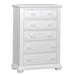 Summer House 5 Drawer Chest in White - Furniture 4 Less (Jacksonville, NC)