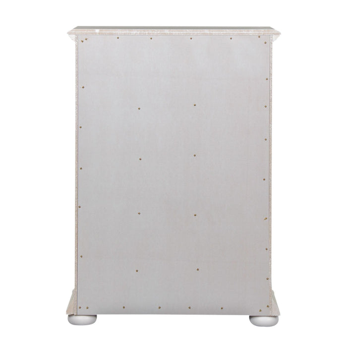 Summer House 5 Drawer Chest in White - Furniture 4 Less (Jacksonville, NC)