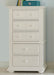 Liberty Furniture Summer House Lingerie Chest in Oyster White - Furniture 4 Less (Jacksonville, NC)