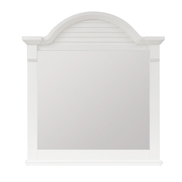 Summer House Mirror in Oyster White - Furniture 4 Less (Jacksonville, NC)