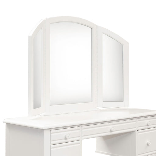 Summer House Vanity Mirror in Oyster White - Furniture 4 Less (Jacksonville, NC)