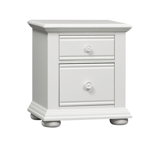Summer House 2 Drawer Nightstand in Oyster White - Furniture 4 Less (Jacksonville, NC)