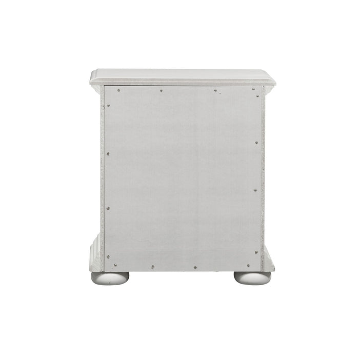 Summer House 2 Drawer Nightstand in Oyster White - Furniture 4 Less (Jacksonville, NC)