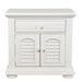 Summer House 1 Drawer Nightstand in Oyster White - Furniture 4 Less (Jacksonville, NC)
