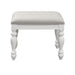 Summer House I Vanity Stool in Oyster White - Furniture 4 Less (Jacksonville, NC)
