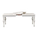 Summer House Rectangular Leg Table in Oyster White - Furniture 4 Less (Jacksonville, NC)