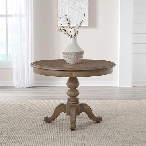 Summer House Pedestal Table Set - Furniture 4 Less (Jacksonville, NC)