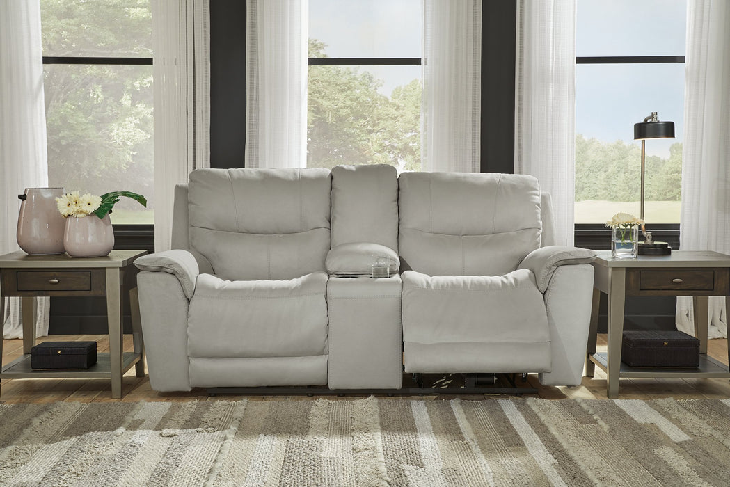 Next-Gen Gaucho Power Reclining Loveseat with Console - Furniture 4 Less (Jacksonville, NC)