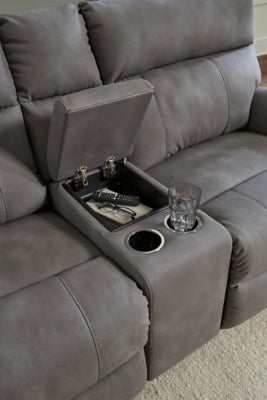 Next-Gen DuraPella Power Reclining Sectional - Furniture 4 Less (Jacksonville, NC)