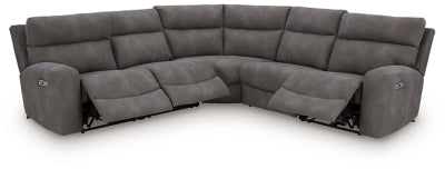 Next-Gen DuraPella Power Reclining Sectional - Furniture 4 Less (Jacksonville, NC)