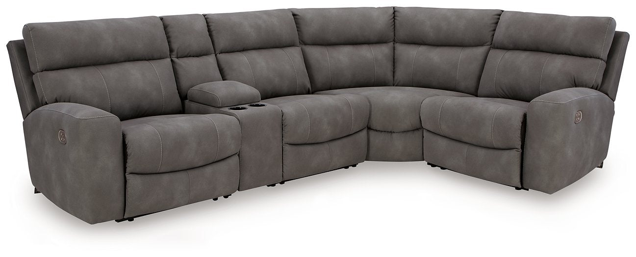 Next-Gen DuraPella Power Reclining Sectional - Furniture 4 Less (Jacksonville, NC)