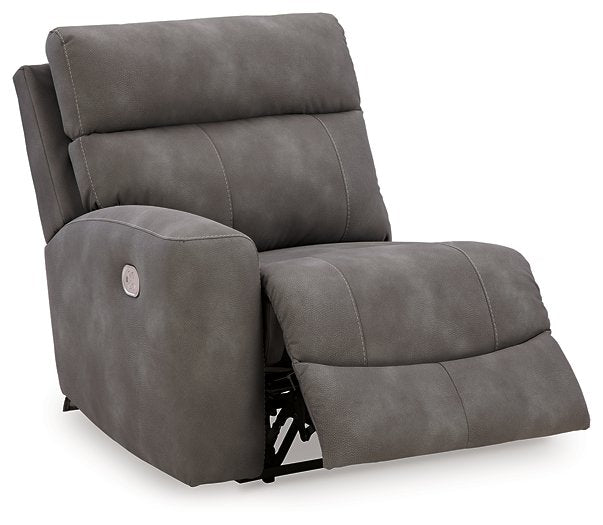 Next-Gen DuraPella Power Reclining Sectional Loveseat - Furniture 4 Less (Jacksonville, NC)