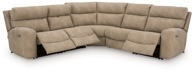 Next-Gen DuraPella Power Reclining Sectional - Furniture 4 Less (Jacksonville, NC)