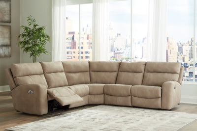 Next-Gen DuraPella Power Reclining Sectional - Furniture 4 Less (Jacksonville, NC)