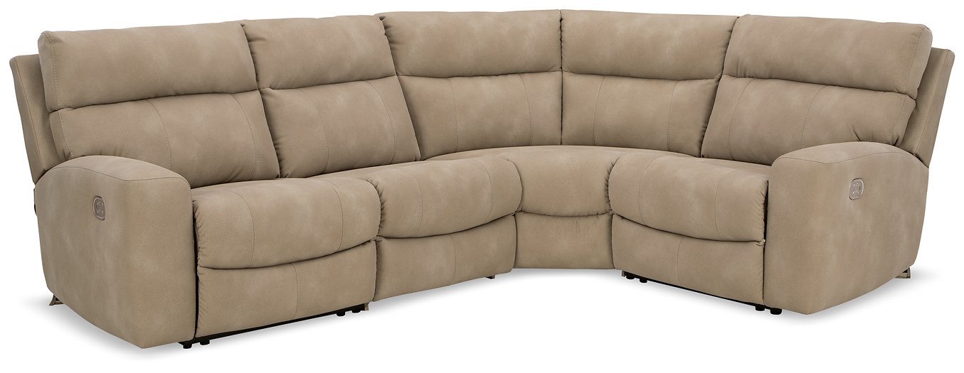Next-Gen DuraPella Power Reclining Sectional - Furniture 4 Less (Jacksonville, NC)
