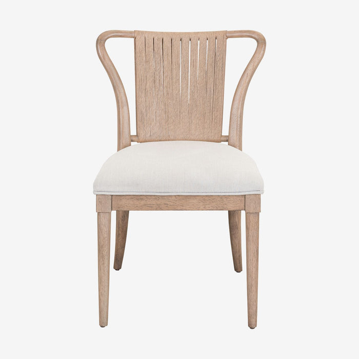 Sheridan Pointe Shaped Corded Back Side Chair (RTA) - Furniture 4 Less (Jacksonville, NC)