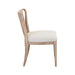 Sheridan Pointe Shaped Corded Back Side Chair (RTA) - Furniture 4 Less (Jacksonville, NC)